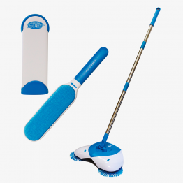 Hurricane Spin Broom + Hurricane Fur Wizard